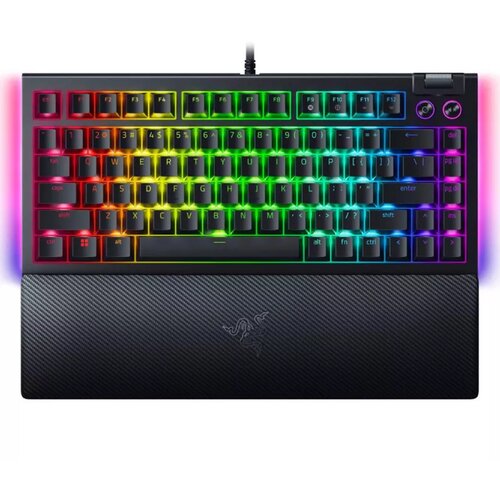 Razer BlackWidow V4 75% - Hot-swappable Mechanical Gaming Keyboard - US Layout - FRML Cene