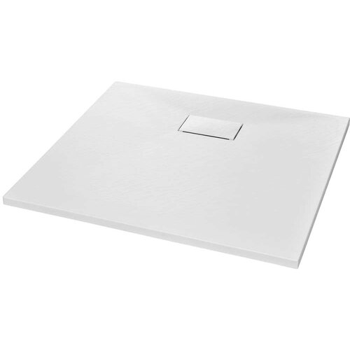 VidaXL Kada za tu&amp;scaron; SMC bijela 90 x 80 cm Slike