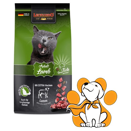 Leonardo Cat Adult Lamb 1.8kg,Hrana Za Mačke Sa Jagnjetinom Za Osetljivu Probavu Cene