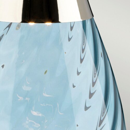 Elstead Lighting Elstead LENA-TL-S-BLUE - LED stona lampa LENA 1xE27/60W/230V + 1xGU10/7W plava Slike