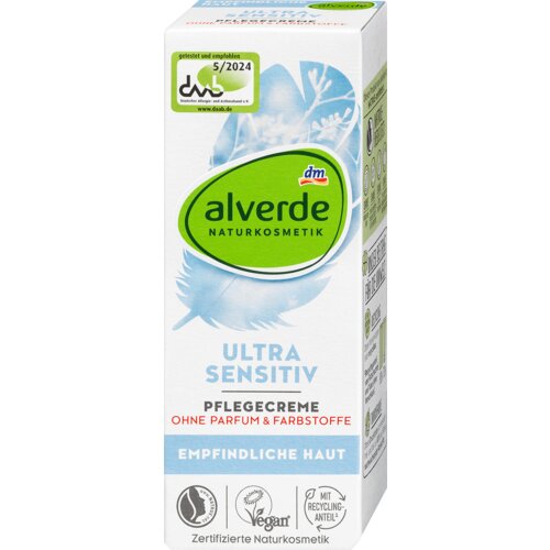 Alverde Naturkosmetik Ultra Sensitiv krema za lice 50 ml Cene