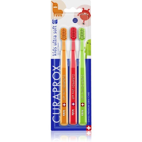 Curaprox 5500 Kids Ultra Soft dječja četkica za zube 3 kom Slike