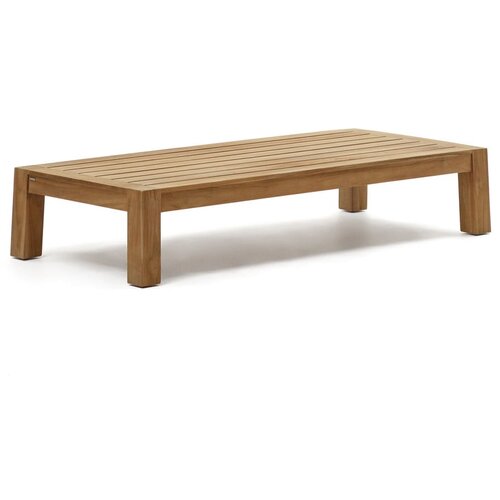 Kave Home Mizica iz masivnega tika v naravni barvi 76x153 cm Forcanera – Cene