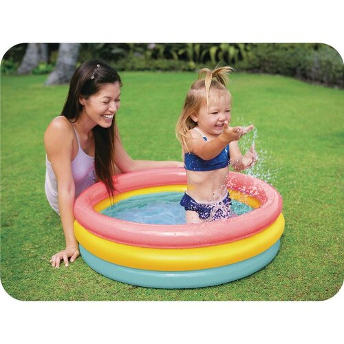Intex bazen na napuhavanje 3 boje 86 x 25 cm Slike