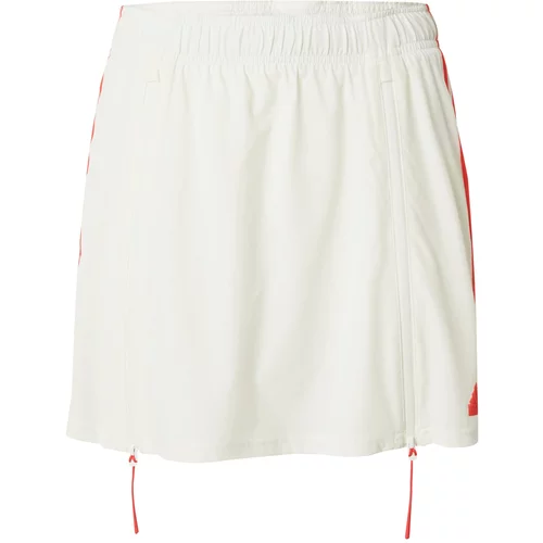ADIDAS SPORTSWEAR Sportska suknja crvena / prljavo bijela