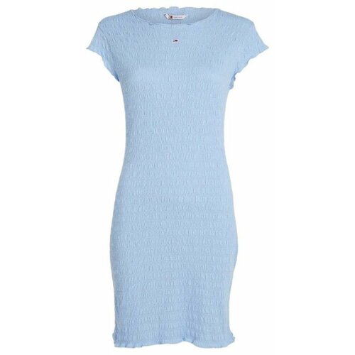 Tommy Hilfiger ženska svetloplava mini haljina THDW0DW17927-C3S Slike