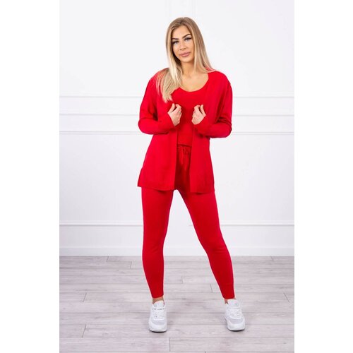 Kesi 3-piece set of sweaters red Cene