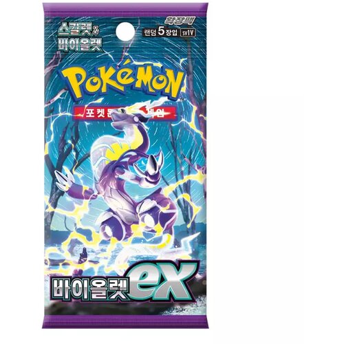 The Pokemon Company pokemon tcg: violet ex - booster box (single pack) [kr] Slike