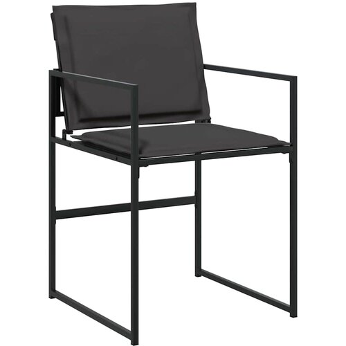  Vrtni set za objed 5 pcs Crna 140 x 70 x 73 cm Slike