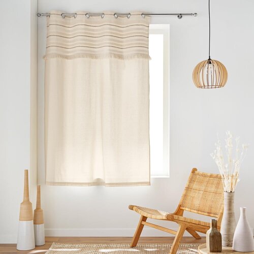 Douceur d int&amp;eacute;rieur Zavesa v naravni barvi 140x180 cm Atlas &amp;ndash; Slike