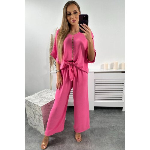 Kesi Set of blouses with pink trousers Slike