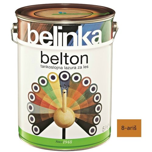 Belinka Tankoslojna lazura za les Belton (macesen, 5 l) Slike