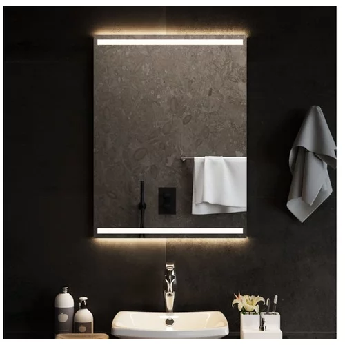  LED kopalniško ogledalo 60x80 cm