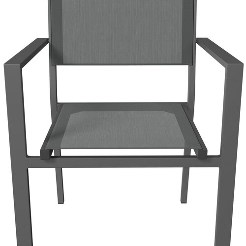 Ambia Garden STOL aluminij antracit, siva Slike