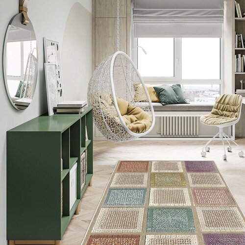 Conceptum Hypnose tepih Wookece196, 120x180cm, Šareni Cene