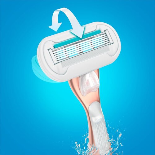 Gillette Venus RoseGold Extra Smooth Sensitive brijač + 1 zamenska o&amp;scaron;trica Slike