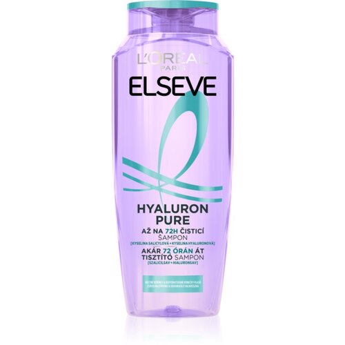 L´Oréal Paris Elseve Hyaluron Pure 400 ml šampon mastni lasje suhi lasje za ženske Cene