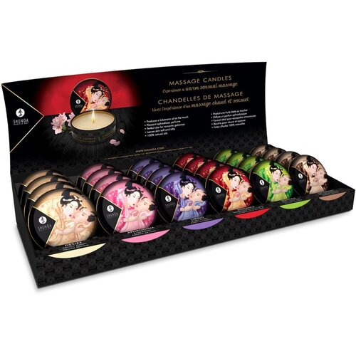 Shunga Display Mini Massage Candles 30 ml Slike