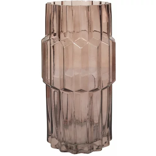 House Nordic Rožnata steklena vaza –