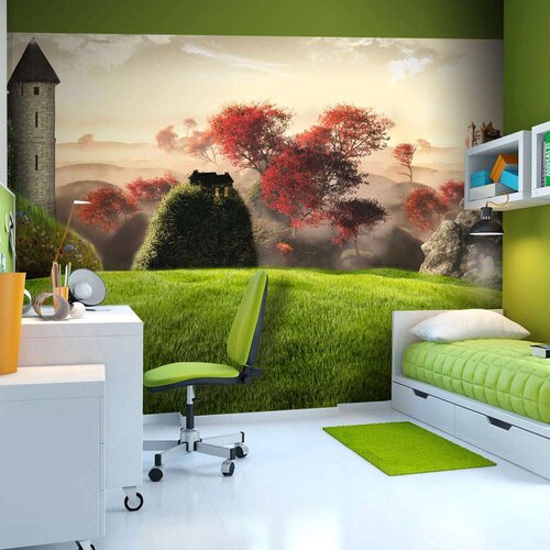  Tapeta - Castles 100x70 Slike