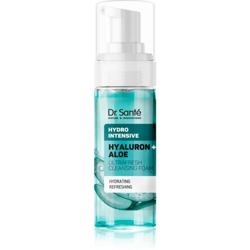 Dr. Sant&amp;eacute; Hydro Intensive Hyaluron + Aloe hidratantna pjena za či&amp;scaron;ćenje za sve tipove kože 150 ml Slike