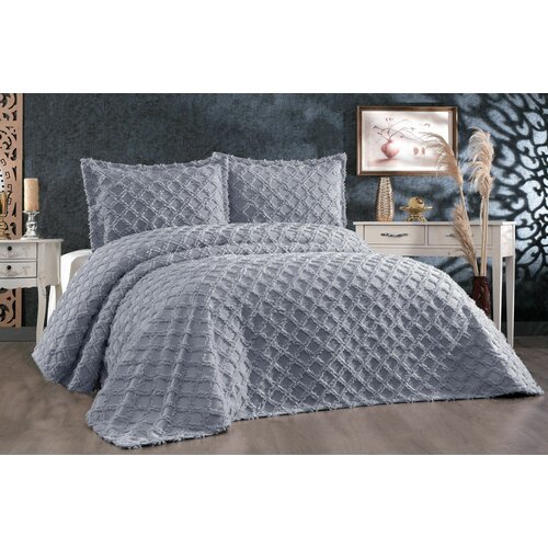 harem - grey grey double bedspread set Slike