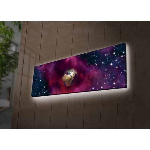 Wallity Slika sa LED osvetljenjem 3090NASA-002, 30x90 cm Cene