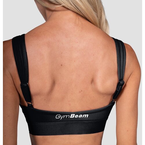GymBeam Prime Sports Bra Black XS Slike