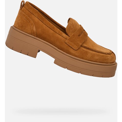 Geox Light Brown Women&amp;#039;s Loafers Spherica EC7 - Women&amp;#039;s Slike