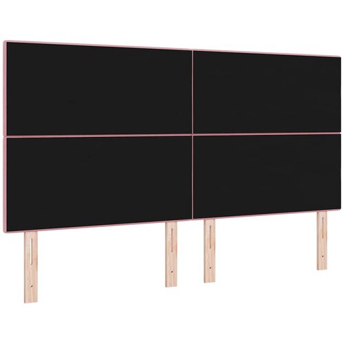  LED glava kreveta s LED trakama Ružičasta 180 cm Bar&amp;scaron;un Slike