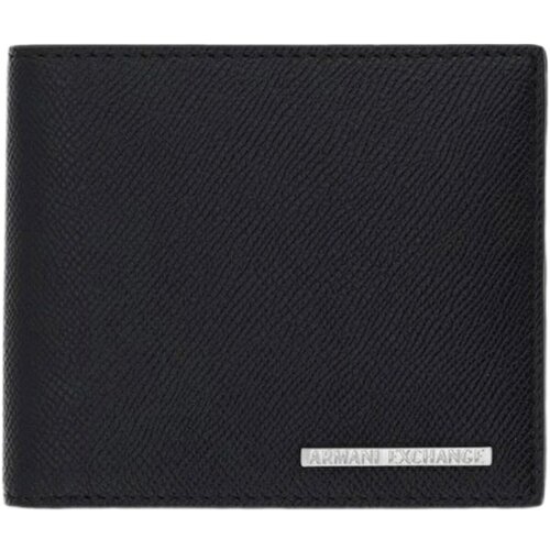 Armani Exchange Denarnice Wallet Črna Cene