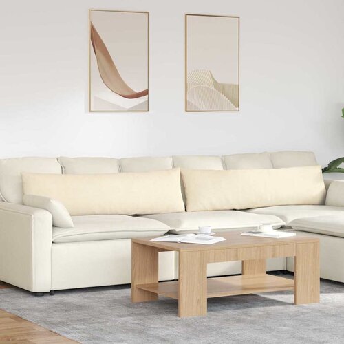  Jastučići za sofu 2 pcs Krema 145 x 40 cm Kordura tekstil Cijene