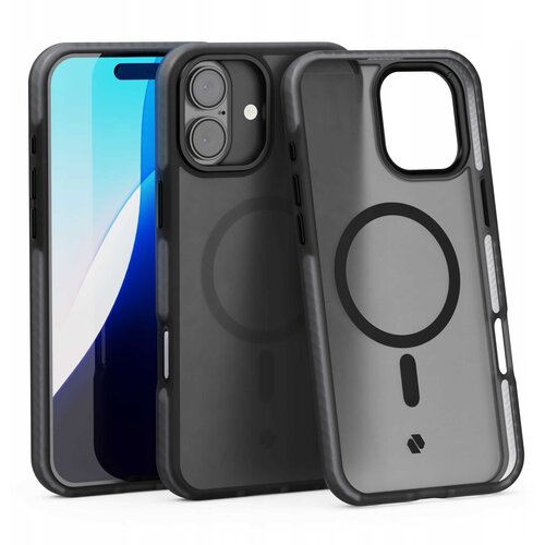 Spacecase OVITEK HYBRID FUSION MAG ZA IPHONE 16 PLUS ČRN, (21967634) Cene