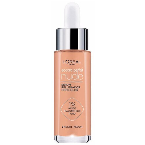 L&amp;#039;or&amp;eacute;al Perfect Match Nude Plumping Tinted Serum - 3/4 Light Me Slike
