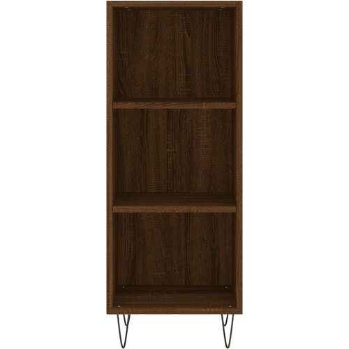  Komoda boja smeđeg hrasta 34,5x32,5x90 cm od konstruiranog drva Slike