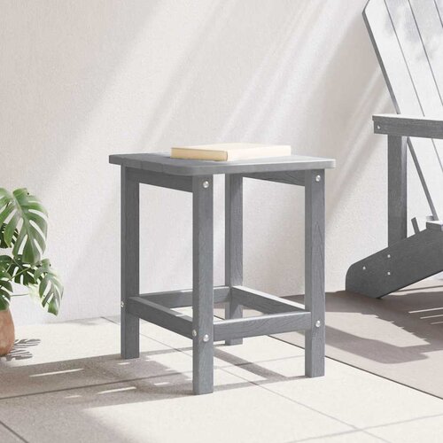  Bocni stol Svijetlo siva 38 x 38 x 46 cm Polietilen Slike
