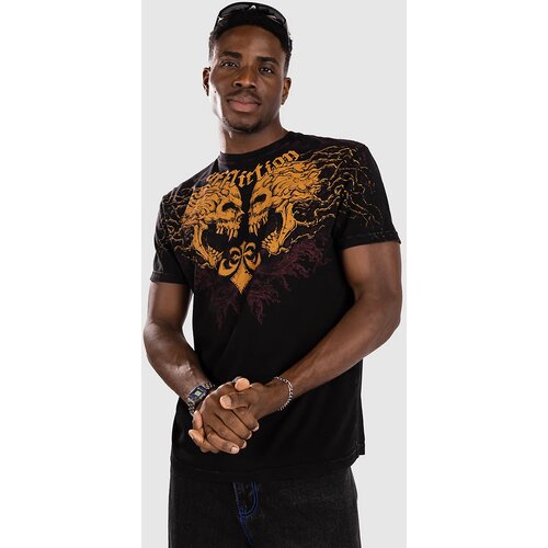 Affliction Screaming Roots T-shirt black lava wash Slike