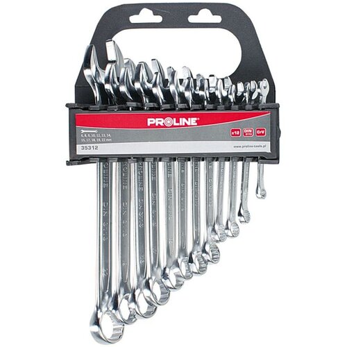 Proline 35312 12-delni set viličasto obročnih ključev 6-22mm Slike