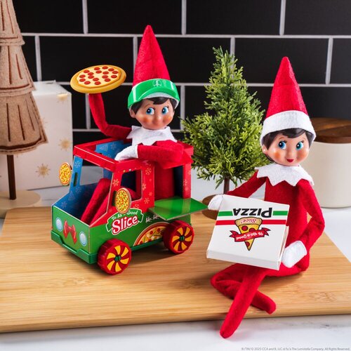  Set dodataka The Elf on the Shelf - dostavljač pizze Slike