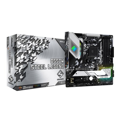 AsRock B550M Steel Legend matična ploča Slike