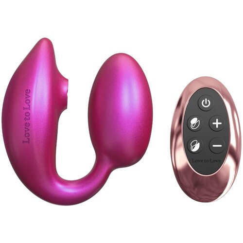 ove to Love LWonderlover - vibrator za G-točku klitorisa (metalno ružičasta) Cijene