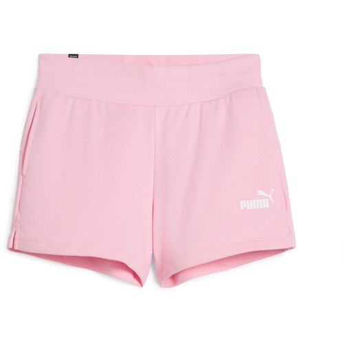 Puma Sportske hlače 'ESS 4' roza / bijela Cene