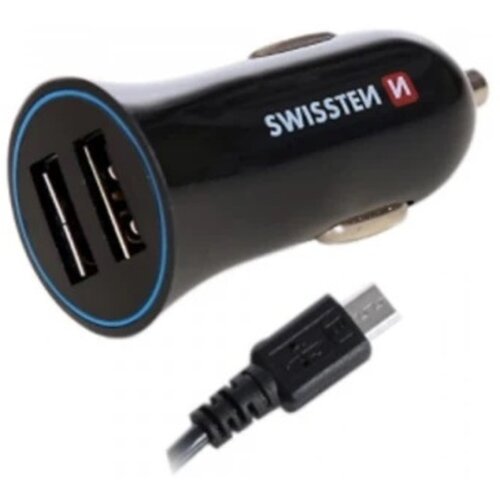 Swissten C-Swissten Auto punjač 2 x USB2.4A + USB Cene