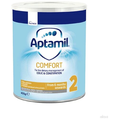 Milupa mleko aptamil comfort 2 400gr, 6m+ Cene