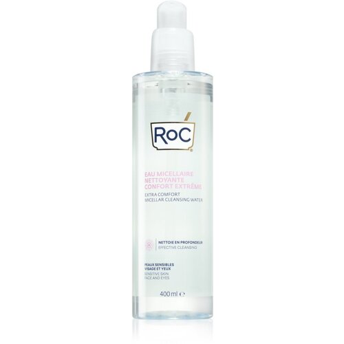 Roc Extra Comfort Micellar Cleansing Water umirujuća micelarna voda za osjetljivu kožu lica 400 ml Cijene