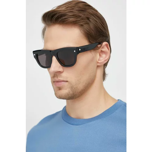 Alexander Mcqueen Sunčane naočale za muškarce, boja: crna