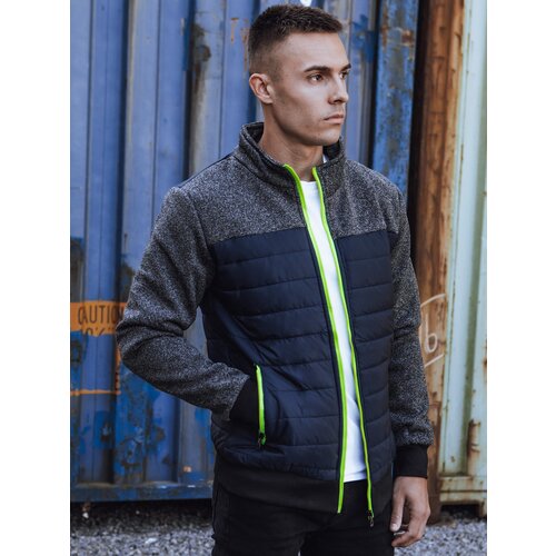 DStreet Men's transitional quilted jacket dark blue Cijene