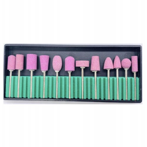 Rosfix Set 12 kamnitih frez za manikuro 2,35mm, (21656483) Slike