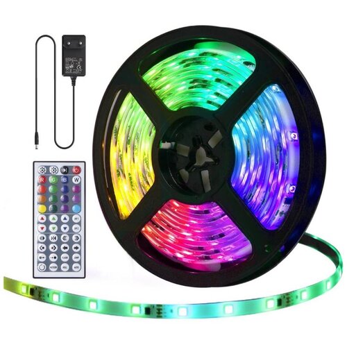 Aigostar prigu&scaron;iva LED RGB spolja&scaron;nja traka 5m LED/24W/12/230V IP65 + daljinski upravljač Cene