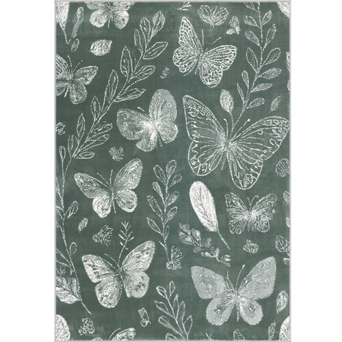 FD Zelena otroška preproga 160x230 cm Dreamy Butterflies – Cene